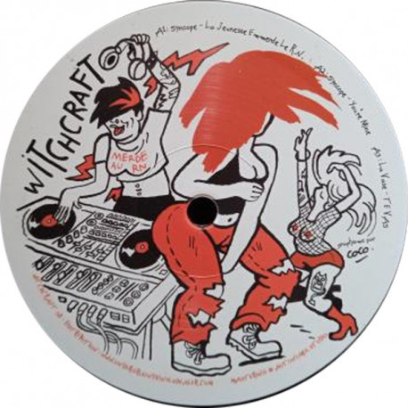 Vinyl / Neuf Hardtek Tribe Freetekno - Witchcraft rec. 08 Various 12"