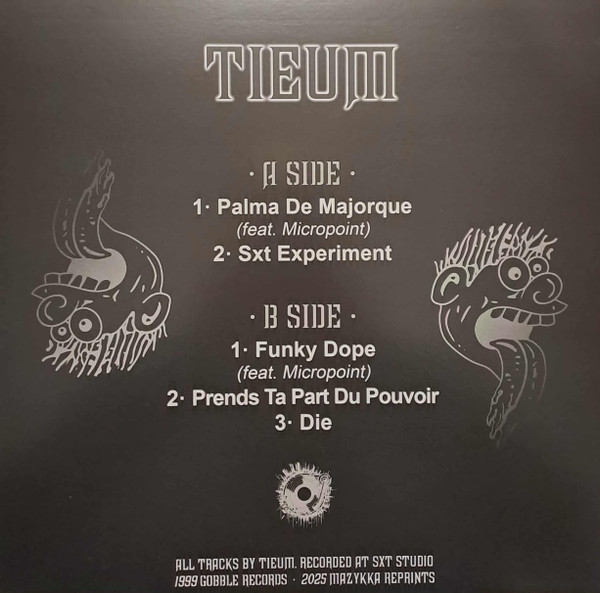 Vinyl / Neuf Hardcore - Mazykka Reprints MZKRPS-3 Gobble 10 Tieum 12"