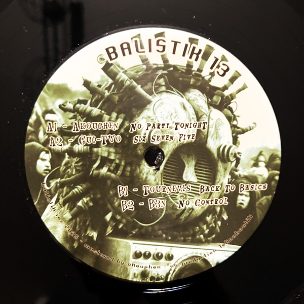 Vinyl / Neuf Hardtek Tribe Freetekno - Balistik BAL013 13 Various 12"
