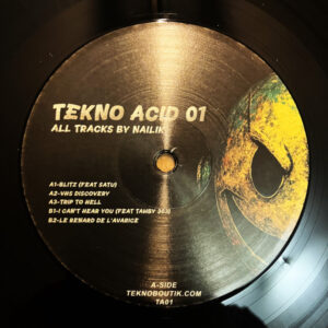 Vinyl / Neuf Hardtek Tribe Freetekno - Tekno Acid TA01 01 Nailik (2) 12", Bla