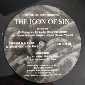 Vinyl / Neuf Hardcore - Rotten Dot Kom 02 The Icon of Sin EP Tannoizer, No Name (3) 12",