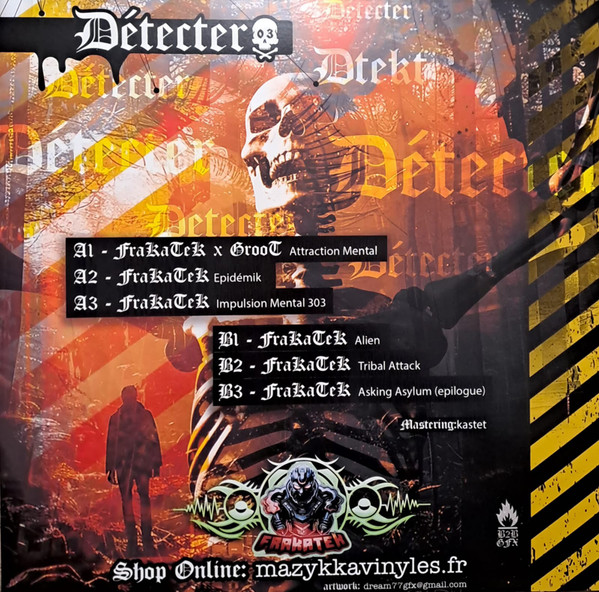 Vinyl / Neuf Hardcore Hardtek Tribe Freetekno - Détecter DTEKT03 03 Frakatek, Groot 12"