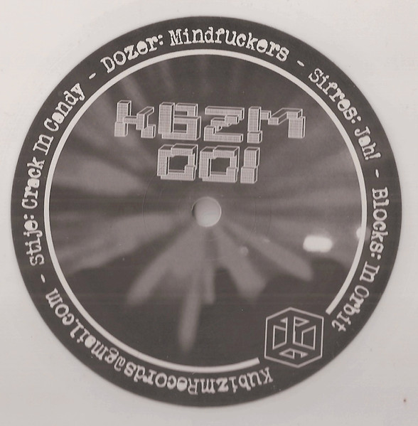 Vinyl / Neuf Hardcore Hardtek Tribe Freetekno Techno Hardtechno Trance - Kubizm Records KBZM 001 Various 12", RP, Whi