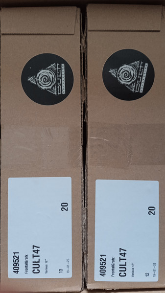 Vinyl / Neuf Hardtek Tribe Freetekno - Cult Collective CC 47 Various 12"