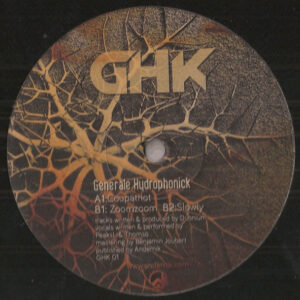 Vinyl / Neuf House Electro Minimal Techno Hardtechno Trance - Generale Hydrophonick GHK 01 12"