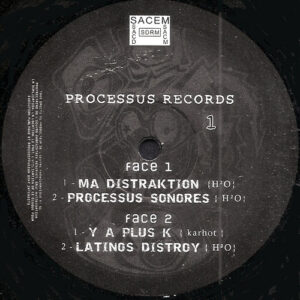 Vinyl / Hardcore Occasion - Processus Records PROCESSUS01 Ma Distraktion H²O (2) & Karhot 12"