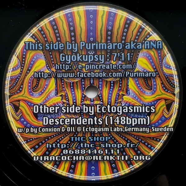 Vinyl / Neuf Techno Hardtechno Trance - Métamorphose METAMORPHOSE 08 Orient Vs Occident Purimaro Ectogasmics 12"