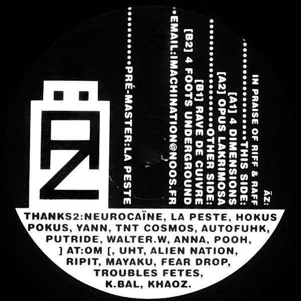 Vinyl / Neuf Break Dub Hardcore - A.C.M.E. Records acme 02 In Praise Of Riff & Raff Äz 12"