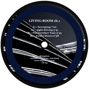 Vinyl / Neuf Techno Hardtechno Trance - Courbes Elliptiques CE-03 Living-room Ch.1 Livingston (2) 12"