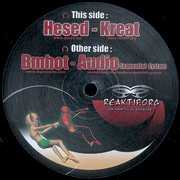 Vinyl / Neuf Hardtek Tribe Freetekno Techno Hardtechno Trance - Reaktif 06 Various 12", Ltd