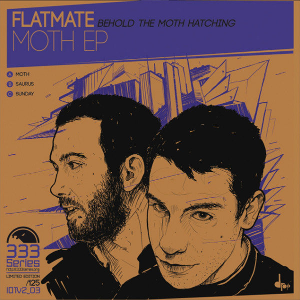 Vinyl / Neuf Break Dub Techno Hardtechno Trance - IOT Records, 333 Series IOTv2_03 Moth EP Flatmate 12"