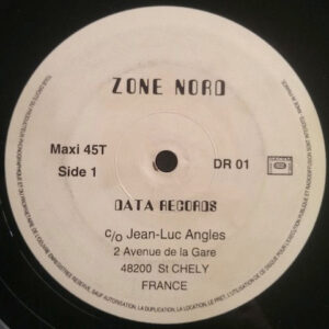 Vinyl / Occasion Techno Hardtechno Trance - Data Records (11) DR 01 Untitled Zone Nord 12"