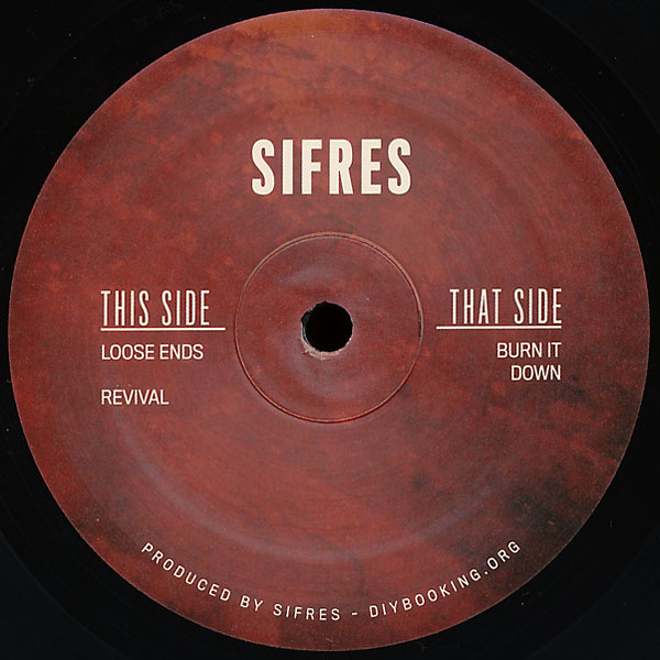 Vinyl / Neuf Hardcore Hardtek Tribe Freetekno - Sifrec SIFREC003 Burn It Down EP Sifres 12",