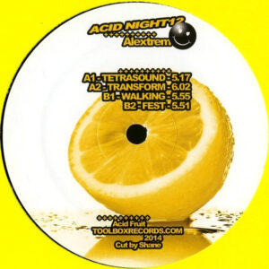 Vinyl / Neuf Hardtek Tribe Freetekno - Acid Night NIGHT12 Fruit Alextrem 12", Ltd