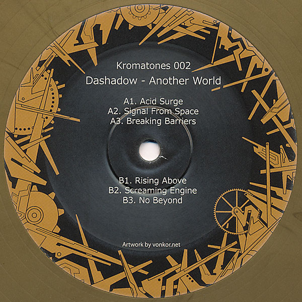 Vinyl / Neuf House Electro Minimal - Kromatones 002 Another World Dashadow 12", Gol