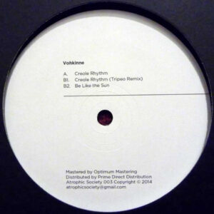 Vinyl / Neuf Techno Hardtechno Trance - Atrophic Society 003 Creole Rhythm Vohkinne 12"