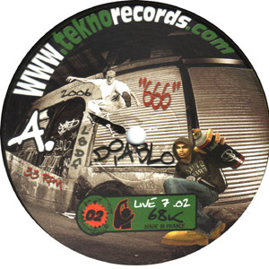 Vinyl / Hardtek Tribe Freetekno Occasion - Live 7 7-02 Untitled Diablo (2) 12"