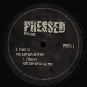 Vinyl / Neuf Break Dub - Pressed Records PRD011 King Lion Bun-Zero 12"
