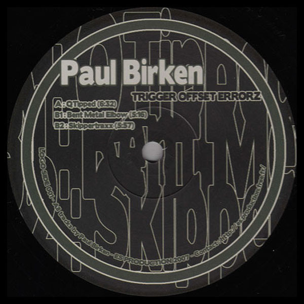 Vinyl / Neuf Techno Hardtechno Trance - Logo Side, ES Production 001 Trigger Offset Errorz Paul Birken 12"