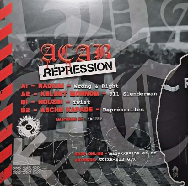 Vinyl / Neuf Hardcore - Répression REP007 007 Various 12"