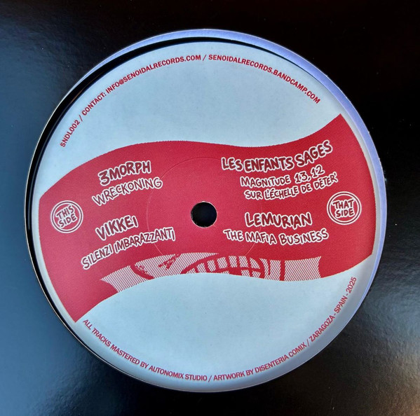 Vinyl Hardtek, Tribe et Freetekno - Senoidal Records 002